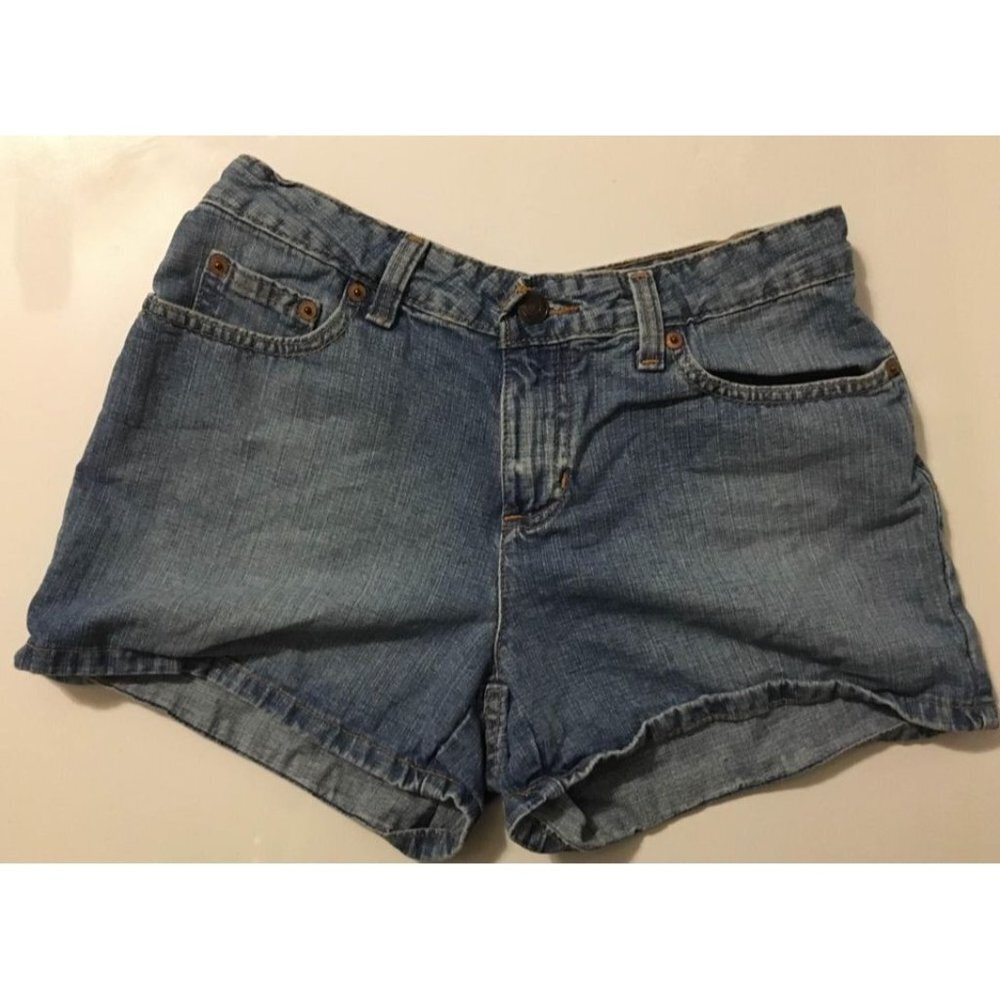 Old Navy Denim Blue Jean Shorts Size 4 Women's